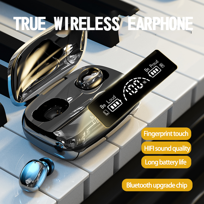 TWS Bluetooth 5.2 Auriculares inalámbricos en la oreja Auriculares deportivos